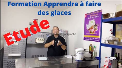 Formation Apprendre Faire Des Cr Me Glac Es Et Des Sorbets Etude