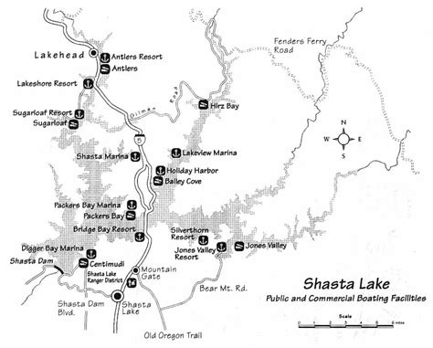 Shasta Lake Maps - ShastaLake.com