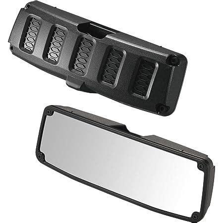 Skycrophd Anti Glare Rear View Mirror For Car Clip On Wide Angle