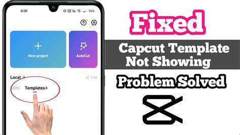 How To Fix Capcut Template Not Showing Problem 2024 FIXED Capcut No