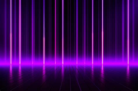 Premium Photo | Purple neon lined pattern on a dark social story background