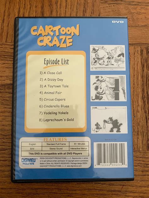 Cartoon Craze Aesops Fables Dvd Dvds Blu Ray Discs