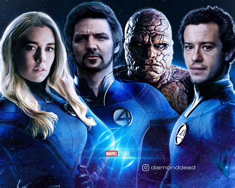 Fantastic Four with Pedro Pascal as Reed Richards by diamonddead-Art on ...