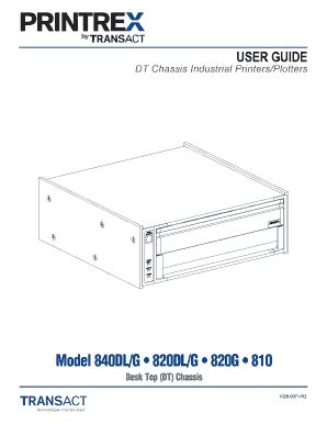 Fillable Online Dt Chassis Industrial Printers Plotters Fax Email Print