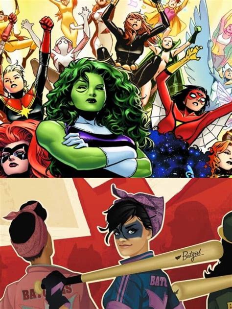 Top 10 All Female Superhero Teams Ranked Gobookmart