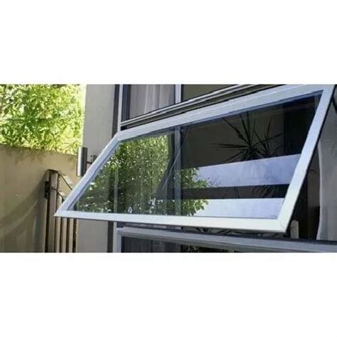 Casement UPVC Top Hung Window Glass Thickness 5 32 Mm At Rs 500