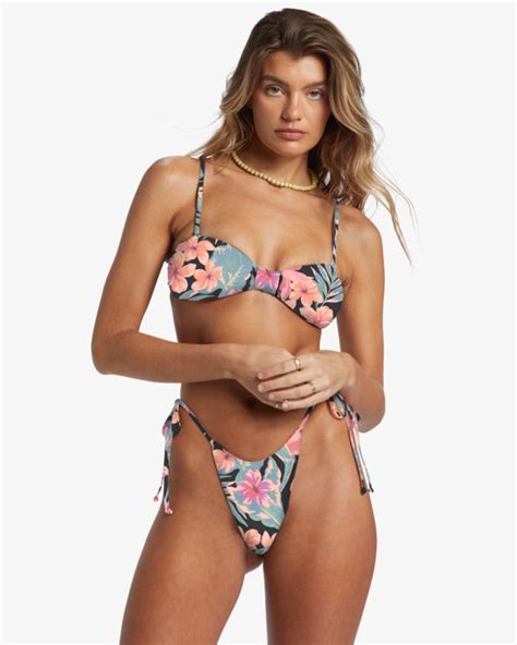 Nights In Paradise Braguita De Bikini De Cobertura Reveladora Para Mujer Billabong