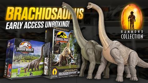 Early Access Review Hammond Collection Brachiosaurus — New Jurassic Park Toy Collectjurassic