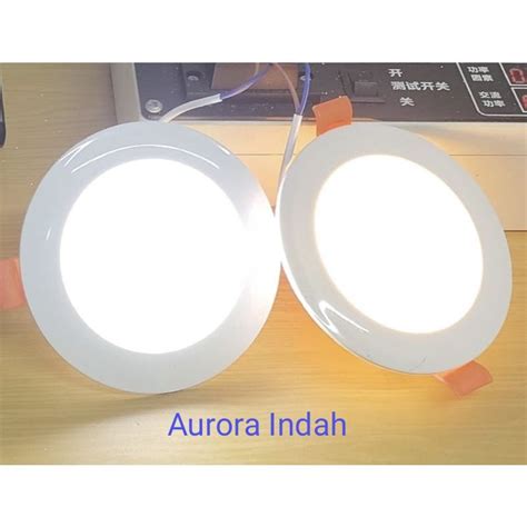 Jual Lampu Downlight Led Watt Waseo Putih Dan Warm White Shopee