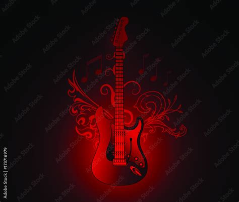 Red Electric Guitars Wallpapers - Wallpaper Cave