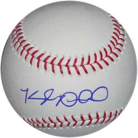 Kyle Drabek Signed Oml Base Ball Toronto Blue Jays Philadelphia