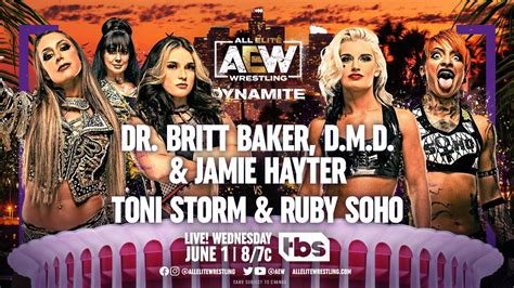 Tag Team Match Announced For Aew Dynamite Updated Card