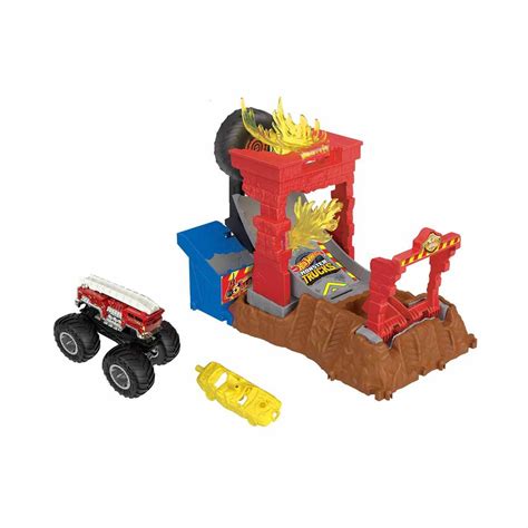 Hot Wheels Monster Trucks Arenada Mücadeleye Başlangıç Setleri HNB Race Ace Smash Race