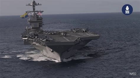 Us Navy S Newest Aircraft Carrier Cvn Youtube