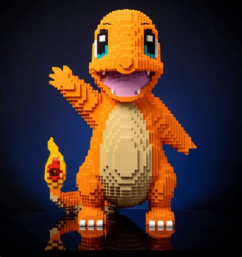 Awesome Lego Pokemon Charmander Available From Bricker Builds Adams