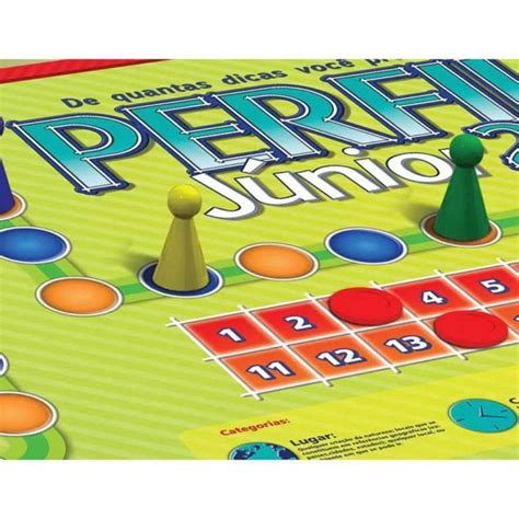 Jogo De Tabuleiro Perfil Junior Grow Papelaria Pigmeu