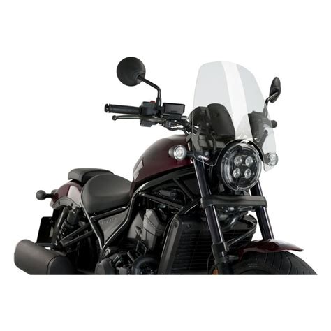 Puig Touring Naked New Generation Windscreen Honda Rebel Cycle Gear