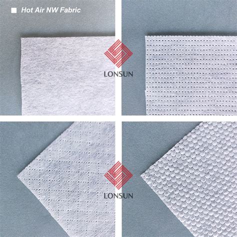 Baby Diaper Topsheet Raw Material Hot Air Through Nonwoven Fabric From China Manufacturer LONSUN