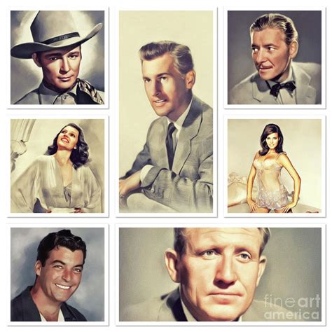 Hollywood Legends Painting By Esoterica Art Agency Fine Art America