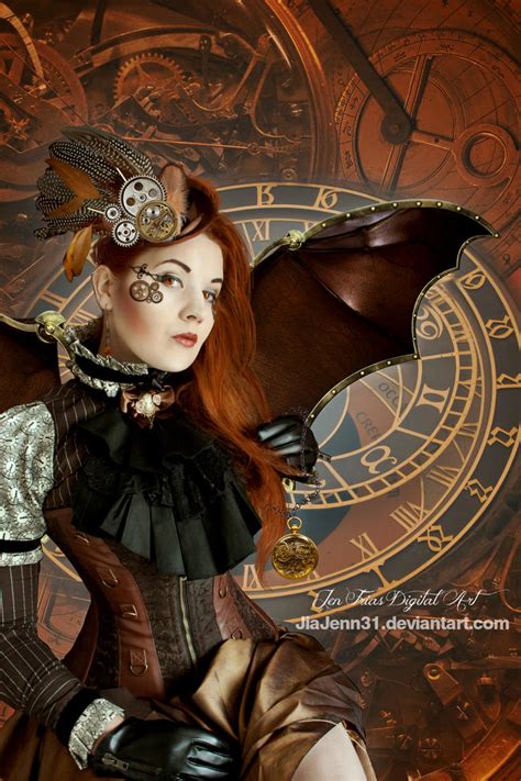 Steampunk Lady Portrait By Jiajenn On Deviantart