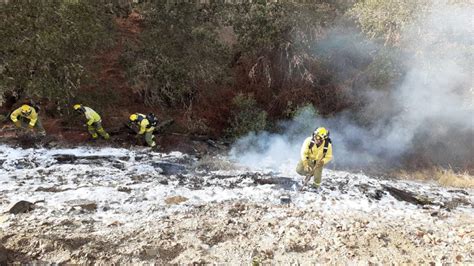 Controlado El Incendio Que Ha Afectado Esta Tarde A Un Paraje En