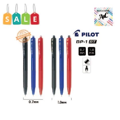 Pilot Ball Pen Fine Bp 1rt Bp 1 07mm Bp 1 Cap Lazada