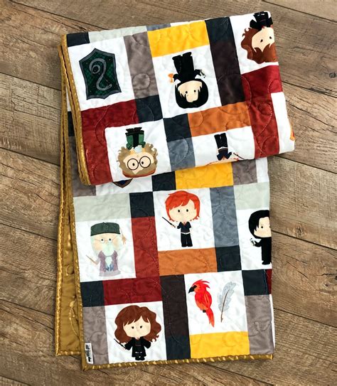 Harry Potter Inspired Baby Quilt Harry Potter Baby Quilt Harry