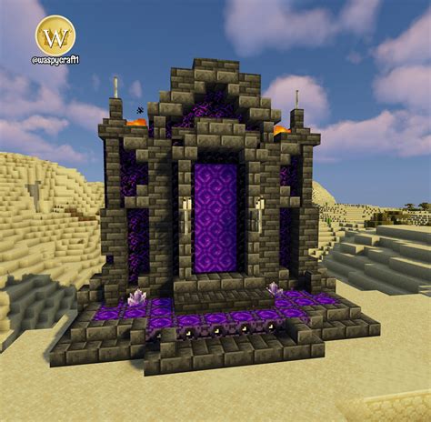 Nether Portal Minecraftbuilds