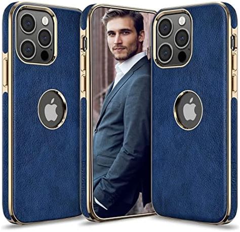 Amazon LOHASIC PU Leather Case For IPhone 15 Pro Max Logo View