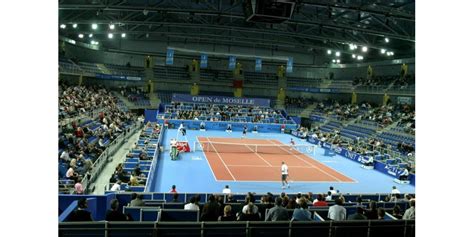 Tennis aux arènes de metz VIDEOS Le Moselle Open repart pour un tour