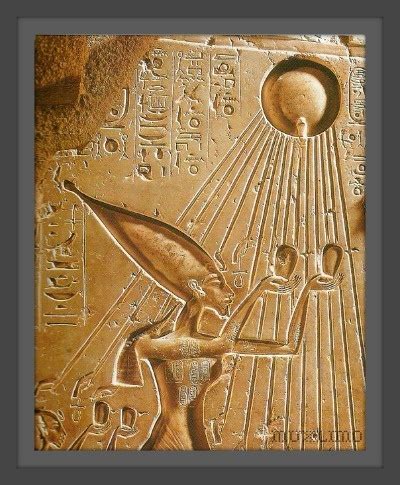 amnahotab iv  melakukan ritual penyembahan aton satu satunya fir