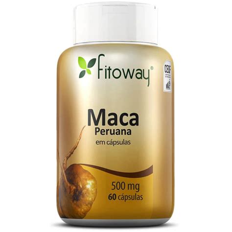 Maca Peruana Mg Caps Fitoway Meu Mundo Fit