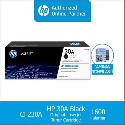 Hp 30a Black Original Laserjet Toner Cartridge Cf230a