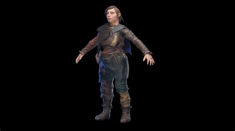 Neanderthal Female 3d Model Turbosquid 2112001