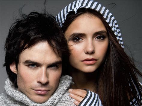 Ianandnina Ian Somerhalder And Nina Dobrev Wallpaper 24895265 Fanpop