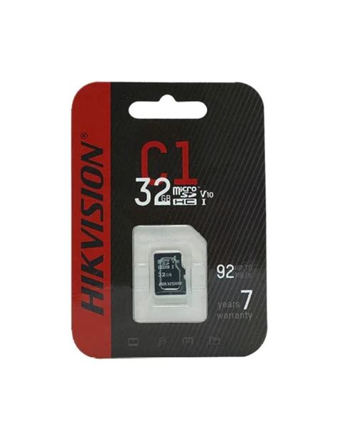 Tarjeta De Memoria Micro Sdhc Hikvision C Gb Hs Tf C Std G