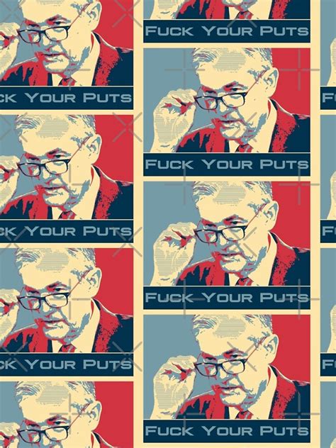Jerome Powell Fuck Your Puts Wallstreetbets IPhone Case For Sale