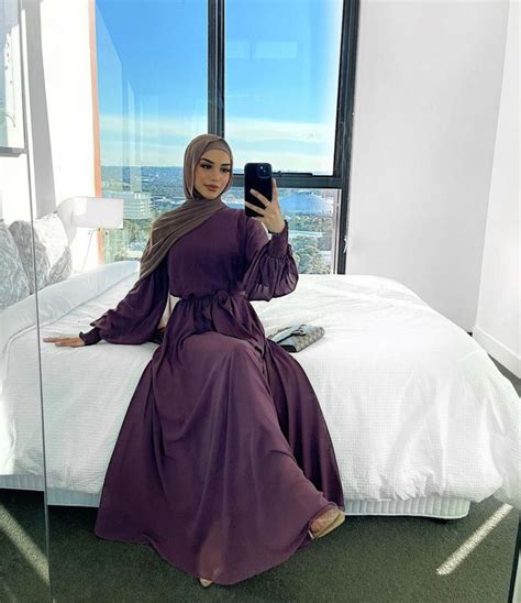 Long Sleeve Party Dresses With Hijab Zahrah Rose Modest Fashion