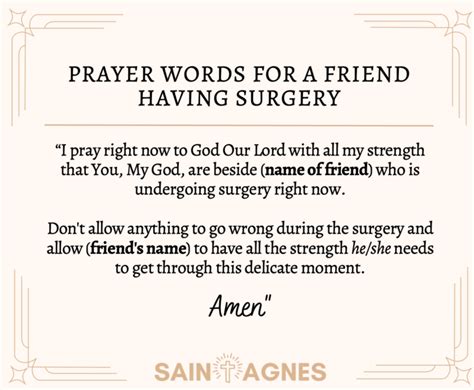 11 Short Prayers Before Surgery For A Friend With Images