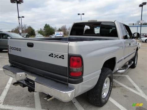 1998 Radiant Silver Metallic Dodge Ram 1500 Laramie Slt Extended Cab