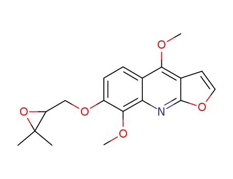 Furo B Quinoline R Dimethyl Oxiranyl Methoxy