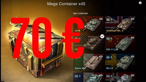 45 Mega Container 70 Worth It WoT Blitz YouTube