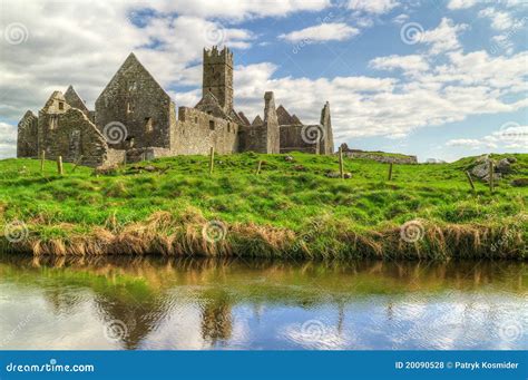 ross errilly friary stock photo image  monastery irish