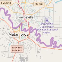 Brownsville Zip Code Map Map Vector