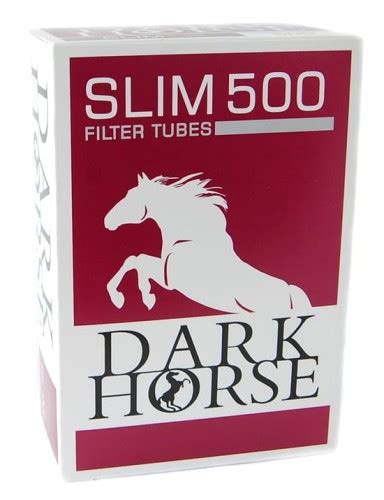 Gilzy Dark Horse Slim 500 Szt Sklep Fajkowopl Fajki E Papierosy