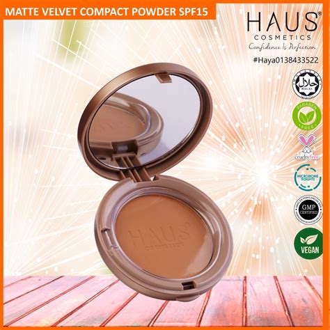 𝘾𝙊𝙈𝙋𝘼𝘾𝙏 𝙋𝙊𝙒𝘿𝙀𝙍 𝙃𝘼𝙐𝙎 𝘾𝙊𝙎𝙈𝙀𝙏𝙄𝘾𝙎MATE VELVET COMPACT POWDER SPF15 SHINE