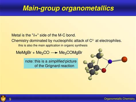 PPT Organometallic Chemistry An Overview Of Structures And Reactions