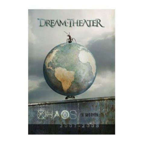 DVD Dream Theater Chaos In Motion 2007 2008 DUPLO