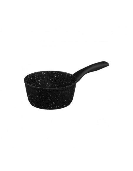 Casserole En Aluminium D 16 Cm Effet Pierre Noire