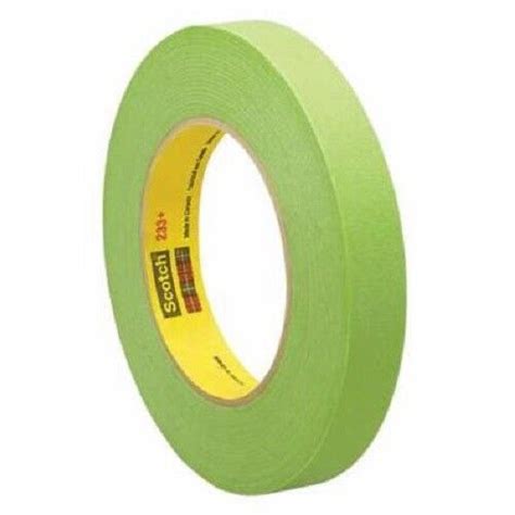 3M 26334 3 4 Scotch Performance Green Masking Tape 233 18 Mm Width